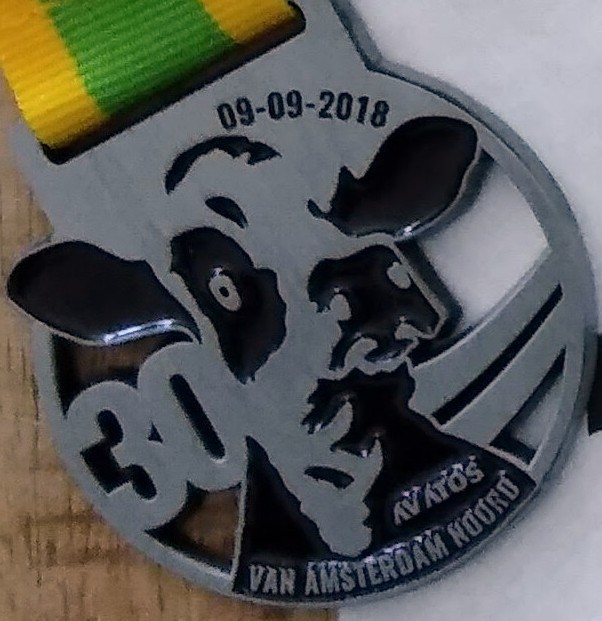 Medaille 30 van Amsterdam Noord 2018